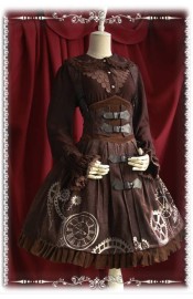 Infanta Clock Embroidery Corset Skirt